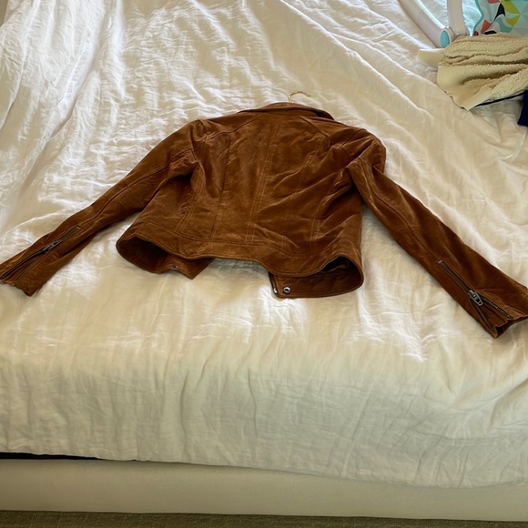 Blank nyc suede Moto jacket - size xs - Picture 3 of 4